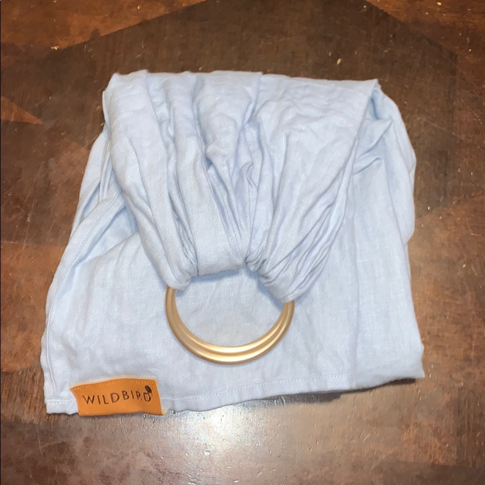 WildBird Linen Ring Sling - Nightingale - EUC